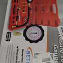 BETOOLL Fuel Pressure Test Kit 0-100PSI with 9.49,7.89,6.30 Fuel Line Fittings