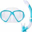 Hawaii Divers Orca Jr Snorkel Set-Includes Mask, Snorkel, Fins & Carry Bag L/XL