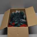 100 Feet Led Christmas Lights, Red and Warm White C9 Christmas String Lights Outdoor, 100 Strawberry Bulbs Connectable UL Certified for Indoor Outdoor Roofline Patio Holiday Party Backyard Decor