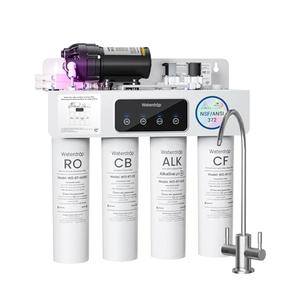 [Dual Flow] Waterdrop WD-T4-A Alkaline pH+ Reverse Osmosis Water Filter, NSF/ANSI 372 Certified, 10-Stage, 450GPD Tankless Undersink RO Filtration System, 2:1 Pure to Drain, BPA Free, Plug-in required