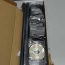 Cord Cover Raceway Kit - 157" Cable Concealer, Wire Hider for TV Wall Mounting and Wire Management, Black (Medium)