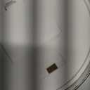 Extra Large Flameless Candles with 3 Wicks, 6"x6" Glass Battery Operated Candles with Remote, Real Wax Flickering LED Candles Fake Candle for Home, Wedding, Party, Clear