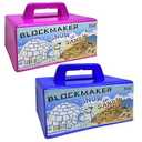 Igloo Fort Block Form Snow Block Maker, Sand Castle Mold, Beach Winter Snow Building Kit Toys for Kids, 2 Pack (Blue & Purple)