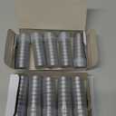 Donepart 100-Pack Skateboard 608 Bearings, Pre-Lubricated Roller Bearings, 8x22x7mm C3 Precision High Speed Sealed Bearings for Electric Motor, Skateboards, Scooters, Longboard, 3D Printer, Wheel Hub