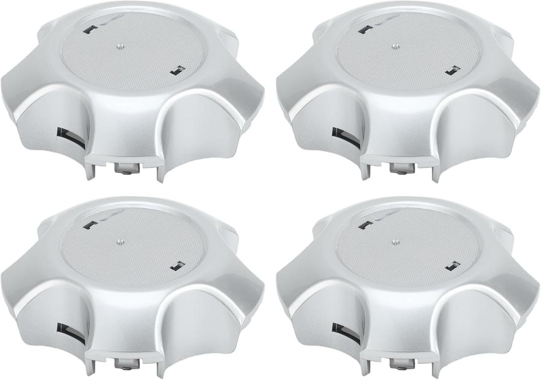 4 Pc Wheel Center Caps Hub Caps Rim Center Caps for Toyota Rav4 2006-2012 Wheel Caps Hubcap Center Covers No.4260B0R020 Silver Tone Plastic