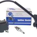 PARTSRUN 4244-400-1307 BR450 BR350 BR350Z BR430 BR430Z Ignition Coil with Spark Plug For STIHL Backpack Blower Sprayer SR430 SR440 SR450 ZF433-HHS