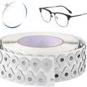 1000Pcs Optical Lens Blocking Pads Eyeglasses Edging Anti Slip Glasses Double-Sided Adhesive Sticker Tape for Auto Edger Lens Processing(Black 0.71x0.91inch)