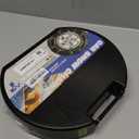 Snow-Chains Auto Fixing 1 Min Quick Fit Easy Installation Tire-Chains, Portable Reusable Universal Emergency Tire Traction Chain for Passenger Car, Pickup Trucks and SUV - Set of 2 (HKN-150)