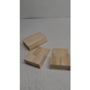 Pack Of 3 Wooden Storage for Home Decoration