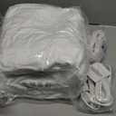 Homemate Heated Mattress Pad Queen Size for Cold Sleepers, 5 Heated Setting Coral Fleece Electric Mattress Pad Queen, Bed Warmer with Dual Controller & Auto Off 10 Hours, Fit Up to 21 Inch, 80"x60"