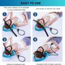 ECOGUN Posture Neck Exercising Cervical Spine Hydrator Pump - Relief for Stiffness, Restores Neck Curve