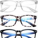 Blue Light Blocking Glasses，Anti Eyestrain & UV Protection, Computer Gaming TV Phone Glasses for Boys Girls