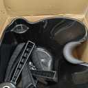 Portable Freestanding Shampoo Bowl Sink, Adjustable Height, Black