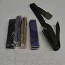 Tactical Men's Nylon Belts,5 Pack Mens Belts Casual，Military Canvas Outdoor Metal-free Belts