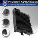 216063KA2B Transmission Oil Cooler Fluid Cooler Compatible with Pathfinder Platinum S SL SV JX35 QX60 Inspiration Hybrid Luxury Luxe Pure Base Perfection V6 L4 2.5L 3.5L 2013-2019