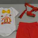 MOMMY'S NEW MAN Toddler Baby Boys First Birthday Melon Birthday Outfit Romper Top + Shorts + Suspenders Photo Shoot Clothes 12-18M