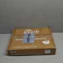 STORAGE MANIAC Rolling Laundry Cart with Storage Shelf, Heavy Duty Industrial Laundry Basket with Wheels, Commercial Metal Frame Clothes Hamper with Canvas Bag for Dorm, Closet, Bedroom, Beige