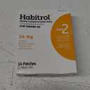 Habitrol Nicotine Transdermal System Patch | Stop Smoking Aid | Step 2 (14 mg) | 14 Patches (2 Week Kit) | Packaging May Vary