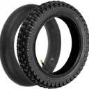 HIAORS 12.5x2.75 (12-1/2x2.75) Tire & Inner Tube Set for Razor MX350 MX400 Dirt Rocket, X-Treme X-560 EZIP 750 500 Mini Pocket Bikes Gas Scooters Electric Dirt Bike