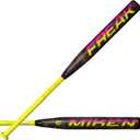 Miken Unisex-Adult Freak Splatter Slowpitch Softball Bat | USA | MSA6FRKL | Maxload | 2 Pc. Composite | 13.5" Barrel | Multiple Sizes
