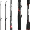 KastKing Brutus Twin‑Tip Spinning Rods & Casting Fishing Rods, 7'-MH-2Pcs+Extra Tip