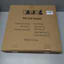 KAQJW Christmas Detachable Felt Cat Bed Condo Shelter House for Indoor Use - Easy to Assemble, Durable and Warm Funnest - Cozy Shelter with Built-in Scratching Board and Bonus Cat Toys