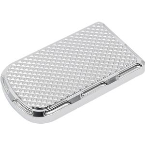 Chrome Brake Pedal Pad Cover Replacement for Harley softail Heritage Springer Fit Fat Boy Deluxe FLSTN Road King FLHR Road Glide FLTR Pads Cover