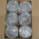 Cocktail Glasses 10 oz Hobnail Drinking Glasses Set of 6, Vintage Glassware, Textured Glass Cups Bubble Glasses Water Glasses Old Fashion Jupiter Glasses Set, clear