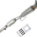 Catalytic Converter Compatible with 2005-2014 Volkswagen Jetta, 2010-2014 Volkswagen Golf, 2012-2014 PASSAT 2.5L, 2012-2014 Beetle, Rabbit 2006 2007 2008 2009 2.5L L5, ONLY 1 OXYGEN SENSOR PORT