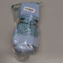 PartyPrints 25 Pack Placid Blue Blank Slim Can Cooler Sleeves | Plain Seltzer Customizable Bulk Coolers for Beer Bottles & 12oz Tall Cans | Skinny Collapsible Drink Insulated Sleeve