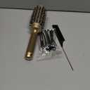 7PCS Round Brush Set, Hair Brush with Boar Bristles for Blow Out, Nano Thermal Ceramic & Ionic Tech Medium Round Hair Brush for Women Curling, Drying, Styling（Barrel 1.77" 45mm）