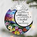 Retirement Gifts - Retirement Gift for Women, Men - Retired Ornament - Retired Gifts for Coworker, Boss, Employee, Teacher, Nurse, Friends, Women, Men - Stained Glass Christmas Ornament - Design A