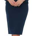 Allegra K Women's 2 Piece Suit Skirt Set Business Casual Outfits Long Sleeve Blazer and Pencil Skirt, S