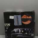 Oneshow 17.3 in Moving Sand Art Picture Wall Hanging, 3D Sand Art Liquid Motion 360 Rotating,for Meditation, Home Office Decoration Relax Mood Glass Craft Birthday Gifts for Adults (Blue-17.3 in)