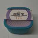8 Pack Set Plastic Storage Food