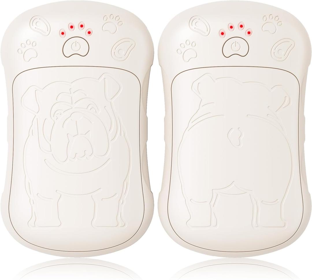 OLV Hand Warmers Rechargeable 2 Pack Strong Magnetic 18Hrs Longer Heating Portable Pocket-Sized Hand Warmer 6000mAh USB Hot Heater Birthday Gifts for Men Women Camping,Golf,Hunting,Travel Essentials