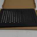 HUANUO Monitor & Laptop Stand - Metal Vented Riser for Screen, Laptops, Printers - Home & Office Black