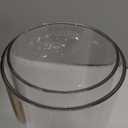 Nuogo 12 Pcs Plastic Clear Cylinder Vase for Home 12 Inch Acrylic Flower Clear Vase Centerpiece for Centerpieces Wedding Party Decorations