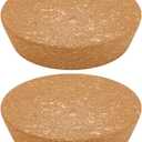 OLYCRAFT 2Pcs Large Cork Stoppers 4.3~5.1 Inch Cork Bottle Stoppers Tapered Corks Plugs Corks Canning Jar Lids Wood Tapered Plugs Wooden Taper Stopper for Kitchen Wedding Favor Canning