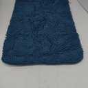 KANGAROO Bathroom Rugs Chenille Bath Rug Shaggy Room Home Decor Accessories 24x17 Navy