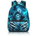 QuillGlyph Graffiti Gamepad Backpack School Backpack For Boys Backpacks For Kids Children Game Bookbag
