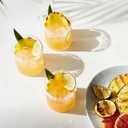 Luigi Bormioli Top Class 12.25 oz Double Old Fashioned Glasses - Set of 6 Elegant Italian-Made Drinkware with Simple Lines Durable Glassware for Whiskey Cocktails, Water, Juice - Great for Gifting