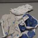 3-Pack Organic Baby Swaddle Sleep Sacks - Swaddles for Newborns, Infant 0-3 Months, Baby Girls, Boys, Soft & Snug Newborn Sleep Sack, Nursery Swaddling Blankets (Cosmo, OS)