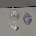 Portable Mesh Nebulizer for Travel, USB-C Rechargeable Handheld Steam Inhaler, Includes Adult & Child Mask for Home Office Use