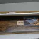 48 Inch Long Floating Shelves, Rustic Brown Wall Shelf for Living Room, 48 x 8 Inch 2-Pack