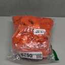 5PCS Marigold Garland 5 Feet Long Artificial Flowers for Indian Diwali Pooja Wedding Party Home and Event Decoration (5, Orange Red)