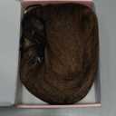 REECHO Clip in Hair Extensions, Hair Extensions Thick Long Lace Weft Lightweight Synthetic Hairpieces for Women (24 Inch-240 Gram(Pack of 5), Light Chestnut Brown)