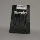 Sisyphy Aramid Fiber Case for iPhone 15 Pro Max with Carbon Fiber Texture (Compatible for MagSafe), Super Slim Light Protective Cover Skin, Soft Touch Sturdy Durable Snap-on Back Cover (Black Built-in Magnet)