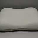 C CUSHION LAB Deep Sleep Pillow, Patented Ergonomic Contour Design for Side & Back Sleepers, Orthopedic Cervical Shape Gently Cradles Head & Provides Neck Support & Shoulder Pain Relief - Calm Grey