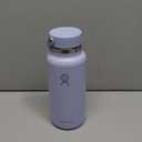 Hydro Flask Water Bottle - Insulated Stainless Steel - Wide Mouth Flex Lid, Non Spill, Leakproof and Refillable in 32 Oz Surf Blue